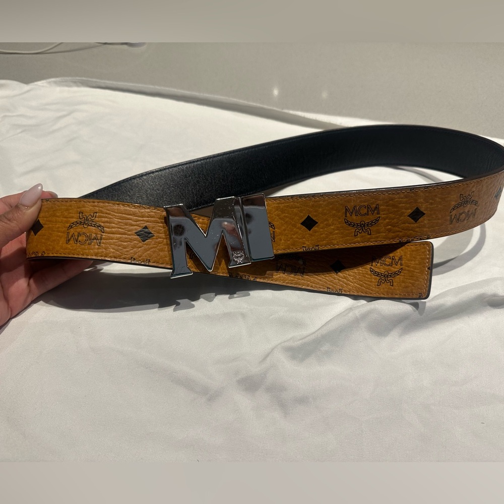 MCM Men's double sided belt